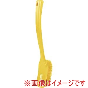 ヒルブラシ HillBrush ヒルブラシ D10RESY ロングハンドルブラシ ソフト 黄 406X50