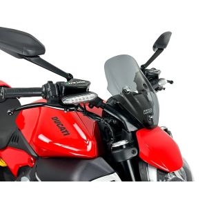 WRS WRS DU030FS ウインドスクリーン スポーツタイプ DIAVEL V4 ダークスモーク