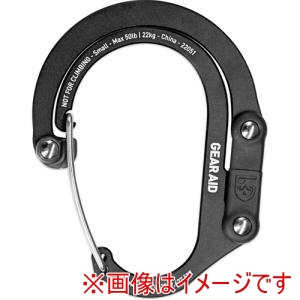 Gear Aid Gear Aid 210012-010 カラビナ型フック ヒーロークリップ スモール ステルスブラック