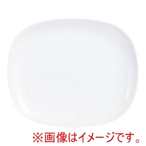 アルコロック Arcoroc アルコロック エボリューション ホワイト レクタングルプレート 34×24cm E8007