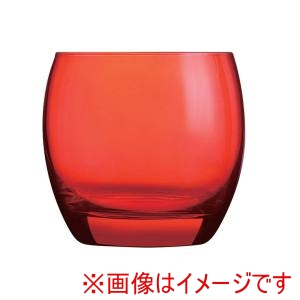 アルコロック Arcoroc アルコロック サルト オールド 320cc J8486 レッド 6個入