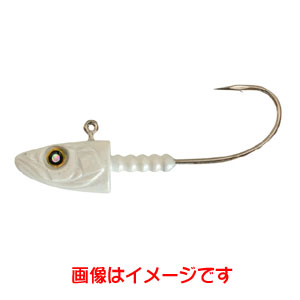 ニシネルアーワークス Nishine Lure Works ニシネルアーワークス ニシネスメルトヘッド 5/8oz 2/0 パールホワイト
