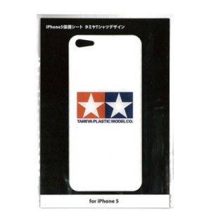 メトロ科学模型 メトロ科学模型 タミヤ公式iPhone5保護シート タミヤTシャツデザイン 1