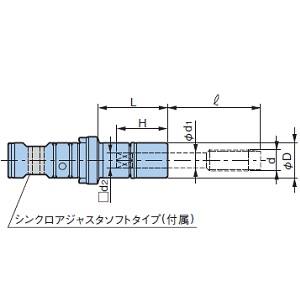 大昭和精機 BIG DAISHOWA BIG DAISHOWA MGT36-M20-65 メガシンクロタッピングホルダ タップホルダ メーカー直送 代引不可 北海道 沖縄 離島不可
