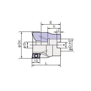 不二越 ナチ NACHI ナチ NWEX2040F WAVY MILL NWEX2000 シェル 1本 NACHI 不二越 メーカー直送 代引不可 北海道沖縄離島不可