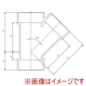 積水化学工業 セキスイ セキスイ FS-Y-S FS-Y エスロン 建物用耐火性ポリ塩ビ管 DV 45°Y 透明 100 メーカー直送 代引不可 北海道沖縄離島不可