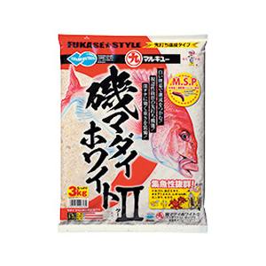 マルキュー マルキュー 磯マダイホワイト2 3000g 6袋 1ケース
