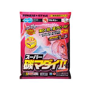 マルキュー マルキュー スーパー磯マダイ2 3000g 6袋 1ケース