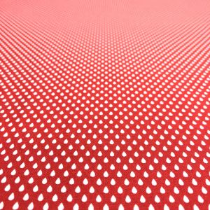 TIMELESS TREASURES TIMELESS TREASURES USA62 RAIN DROPS RED 100cm×110cm幅 USAコットン 直送 代引不可 北海道沖縄離島不可