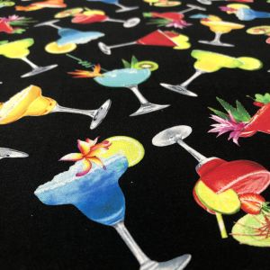 BENARTEX BENARTEX USA1098 Tropical Escape 100cm×110cm幅 輸入生地 USAコットン メーカー直送 代引不可 北海道沖縄離島不可