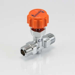 アソー アソー CS-1033R 小型ニードルバルブ PTオス PTオス