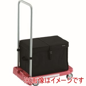 トラスコ TRUSCO トラスコ AC-1-P-THB 樹脂台車 アクロキャリー 600X390 ピンク THB付 メーカー直送 代引不可 北海道沖縄離島不可