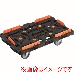 トラスコ TRUSCO トラスコ BT700KJ5-E100 連結式樹脂製平台車 ビートル 700X450 自在5輪 コボレ止めセット付 メーカー直送 代引不可 北海道沖縄離島不可