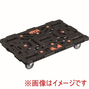 トラスコ TRUSCO トラスコ BT900J3-E100T 連結式樹脂製平台車 ビートル 900X600 自在3輪 とめたろう付 メーカー直送 代引不可 北海道沖縄離島不可
