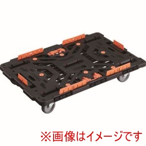 トラスコ TRUSCO トラスコ BT900KJ5-E100T 連結式樹脂製平台車 ビートル 900X600 自在5輪 コボレ止めセット とめたろう付 メーカー直送 代引不可 北海道沖縄離島不可