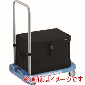 トラスコ TRUSCO トラスコ MP-6039N2-B-THB 樹脂台車 こまわり君 省音G車輪 600X390 ブルー THB付 メーカー直送 代引不可 北海道沖縄離島不可