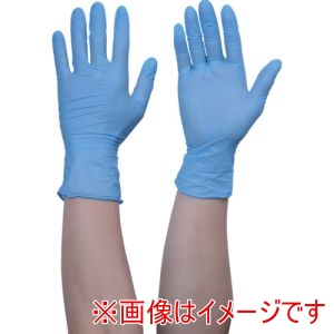 トラスコ TRUSCO トラスコ TGNN08BS10P まとめ買い 使い捨てニトリル手袋TGスタンダード 0.08粉無青S 100枚 10箱 メーカー直送 代引不可 北海道沖縄離島不可