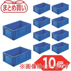 トラスコ TRUSCO トラスコ TPO-342-DB-10P まとめ買い オリコン TPO型 折りたたみコンテナ TP規格 24L ダークブルー 10個 メーカー直送 代引不可 北海道沖縄離島不可