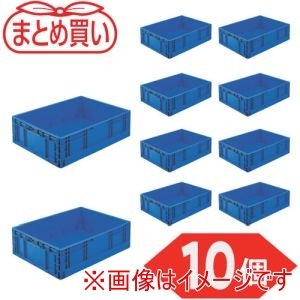トラスコ TRUSCO トラスコ TPO-462-DB-10P まとめ買い オリコン TPO型 折りたたみコンテナ TP規格 53L ダークブルー 10個 メーカー直送 代引不可 北海道沖縄離島不可