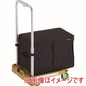 トラスコ TRUSCO トラスコ WP-2G-OG-THB 樹脂台車 カルティオミニ weego 省音車輪 オリーブ THB付 メーカー直送 代引不可 北海道沖縄離島不可