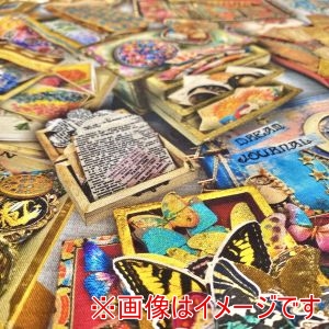 michael miller michael miller USA1354 JUNK JOURNALLERS DESK 50cm×110cm メーカー直送 代引不可 北海道沖縄離島不可