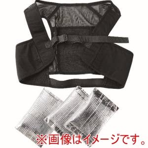 トラスコ中山 TRUSCO トラスコ中山 TICEV-SET アイシングベスト 保冷剤3個セット メーカー直送 代引不可 北海道沖縄離島不可