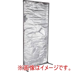 トラスコ中山 TRUSCO トラスコ中山 TSY-1020-K 遮熱フェンス W1000×H2000 固定足 メーカー直送 代引不可 北海道沖縄離島不可