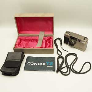 KYOCERA 中古 CONTAX T2 チタン 203237 Aランク