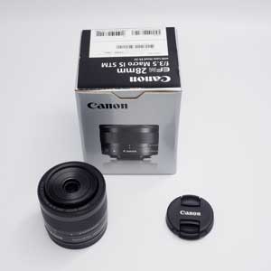 Canon 中古 EF-M28mm F3.5 マクロ IS STM 470212001891 Aランク