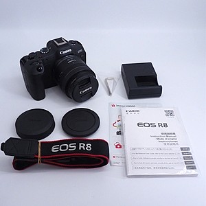 Canon 中古 EOS R8 RF24-50 IS STM レンズキット Aランク 011021000047/2102000611