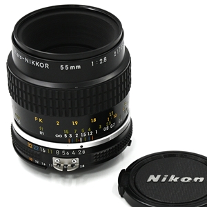 Nikon 中古 Micro-NIKKOR 55mm F2.8 217864 Cランク