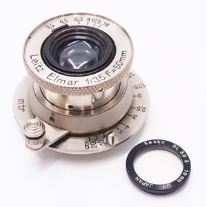 LEICA 中古 Elmar 50mm F3.5 ニッケル L39 163456 Bランク