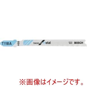 ボッシュ BOSCH ボッシュ 2608631013 ジグソーブレード ハイス 金属用 T-118A