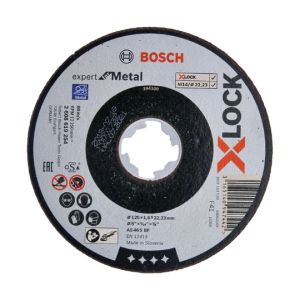 ボッシュ BOSCH ボッシュ 2608619254 X-LOCK切断砥石125x1.6鉄EX 25個 BOSCH メーカー直送 代引不可 北海道沖縄離島不可