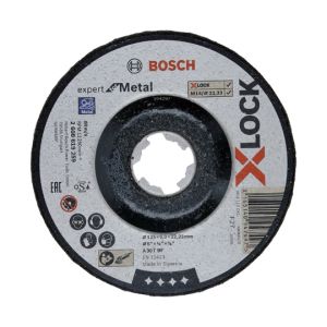 ボッシュ BOSCH ボッシュ 2608619259 X-LOCK 研削砥石エキスパート 鉄用125x6.0 オフセット型 10個 BOSCH メーカー直送 代引不可 北海道沖縄離島不可