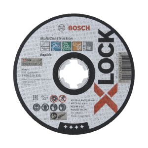 ボッシュ BOSCH ボッシュ 2608619270 X-LOCK切断砥石125x1.6マルチ 25個 BOSCH メーカー直送 代引不可 北海道沖縄離島不可