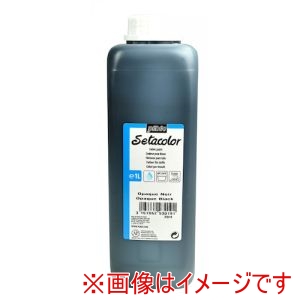 ペベオ Pebeo ペベオ 293019 布用水性アクリル絵具セタカラー不透明 1L ブラックレーキ Pebeo