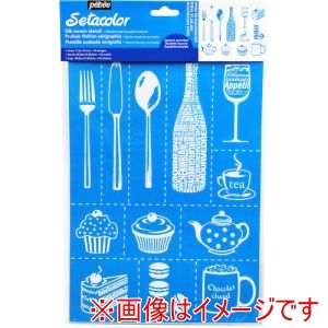 ペベオ Pebeo ペベオ 329601 シルクスクリーンステンシル型 A4 テーブルデコレーション Pebeo