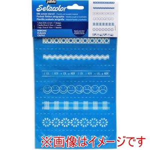 ペベオ Pebeo ペベオ 329607 シルクスクリーンステンシル型 A5 リボン Pebeo