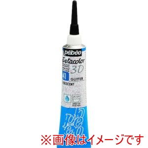 ペベオ Pebeo ペベオ 557041 セタカラー3Dグリッター 20ml NO.41 イリデセント Pebeo