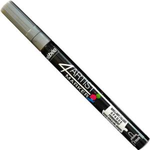 ペベオ Pebeo ペベオ 80070 4アーティストマーカー 2mm シルバー
