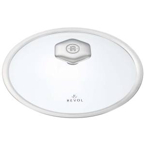 レヴォル REVOL レヴォル レヴォリューション2 ラウンドココット ガラス蓋 26cm 649857 REVOL