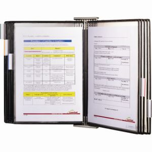タリフォールド tarifold タリフォールド 414567 掲示用抗菌ファイルスタンド ステンレス 壁付けタイプ A4×10 メーカー直送 代引不可 北海道沖縄離島不可