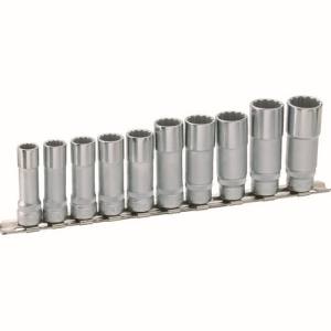 ハゼット HAZET HAZET 880TZ10H ディープソケットセット 12角タイプ 差込角9.5 レール付 ハゼット