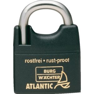 BURG WAECHTER BURG WAECHTER 10001 ヴェヒター 樹脂強化カバー付ステンレスシャックル南京錠  アトランティック  217F-30NiSB
