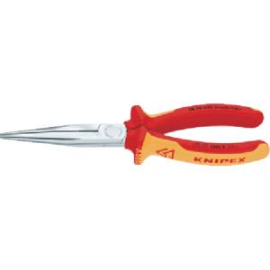 クニペックスツールズ KNIPEX KNIPEX 2616-200 絶縁1000Vロングラジオペンチ 200mm クニペックスツールズ