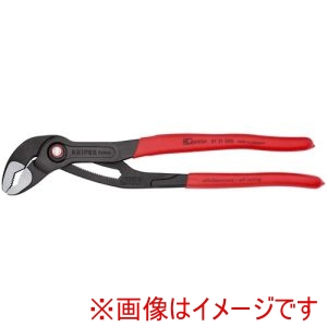 クニペックスツールズ KNIPEX クニペックス 8721-300SB ウォーターポンププライヤー コブラクイックセット プラスチックハンドル 300mm SB店頭展示パッケージ仕様