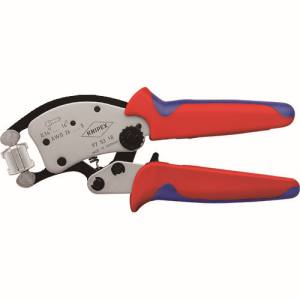 クニペックスツールズ KNIPEX KNIPEX 9753-18 マルチアジャストワイヤーエンド圧着ペンチ クニペックスツールズ