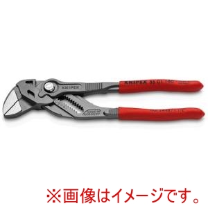 クニペックスツールズ KNIPEX クニペックス 8601-180SB プライヤーレンチ すべり止め付プラスチックハンドル 180mm SB展示販売パッケージ仕様