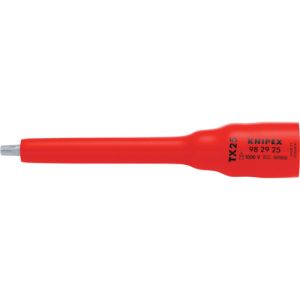 クニペックスツールズ KNIPEX KNIPEX 9829-25 1000V絶縁ソケットT×25 クニペックスツールズ